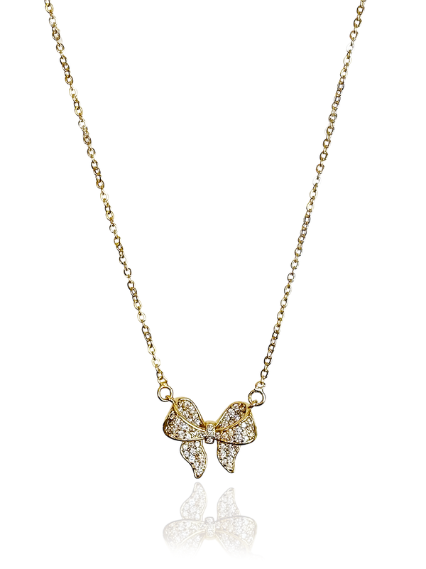 Vanessa Bow Necklace