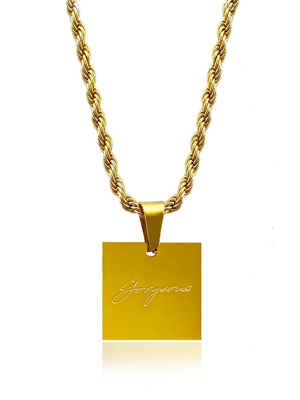 GORGEOUS ROPE CHAIN NECKLACE – GORGIGI